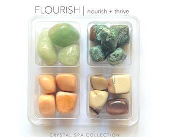 FLOURISH  | Nourish + Thrive - Spa Crystal Collection