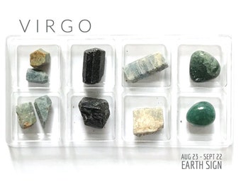 VIRGO ZODIAC COLLECTION --- Aug 23 - Sept 22 | Earth Sign --- Rox Box --- crystal, gemstone gift