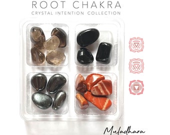 ROOT CHAKRA - Rox Box - crystal gift set - gemstone kit