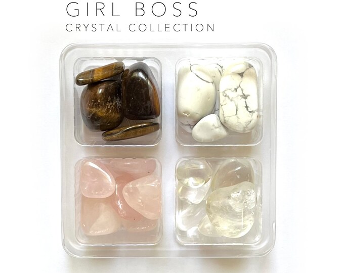 GIRL BOSS COLLECTION ---  Rox Box  --- crystal, gemstone gift set