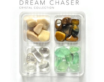 DREAM CHASER --- rox box -- crystal set - gemstone gift