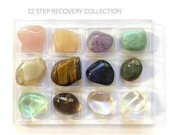 12 STEP RECOVERY COLLECTION ---  Rox Box  --- crystal, gemstone gift