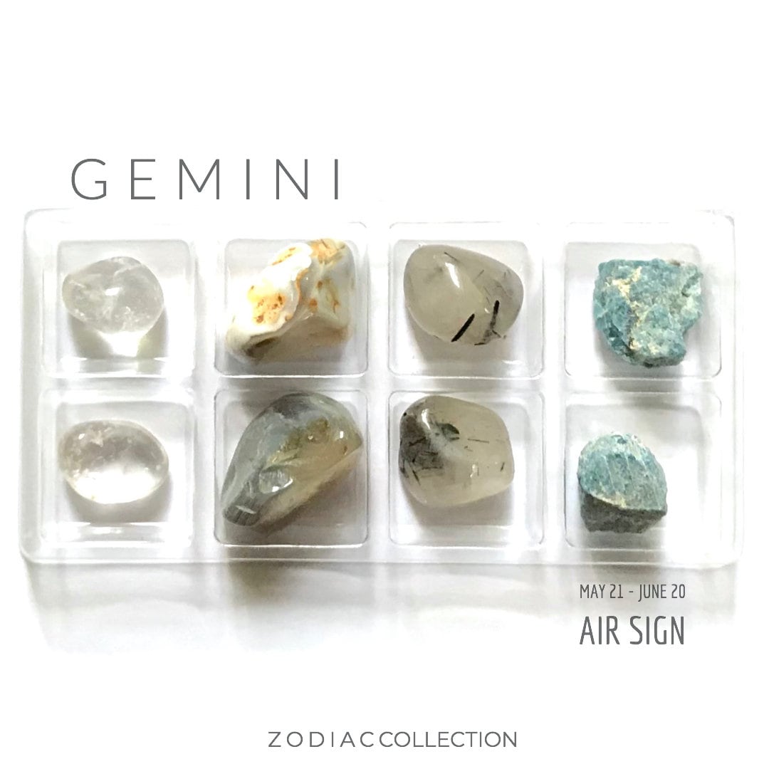 GEMINI ZODIAC COLLECTION --- May 21 June 20 Air Sign --- Rox