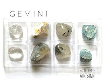 GEMINI ZODIAC COLLECTION --- May 21 - June 20 | Air Sign --- Rox Box --- crystal, gemstone gift