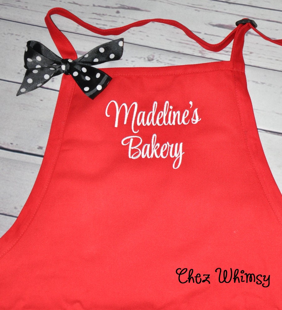 Monogrammed Aprons Personalized Aprons Chef Baking Apron | Etsy