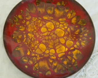Win Ng San Francisco Enamel Plate- AS IS