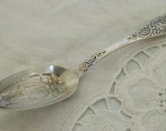 Leonard MFG Co Liberal Arts Spoon- 1893 World's Fair Souvenir Spoon