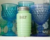 Jeanette Jadeite Beehive Salt Shaker
