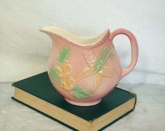 Hull Pottery Pitcher Shaped Butterfly Wall Pocket
