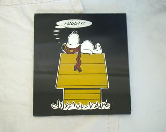 Red Baron Snoopy Wall Hanging- Not Authentic