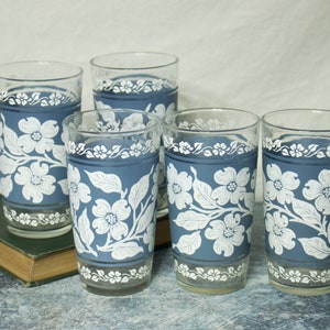Hazel Atlas Hartriegel Gläser - 5er Set