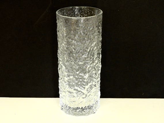 Whitefriars Style Bark Glass Vase Etsy