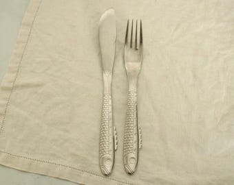 Cyren Gunnar Nobel Yamazaki Fork and Knife Set- Fish Pattern