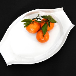Paul McCobb White Contempri Serving Platter- Mid Century Design