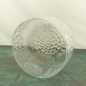 Oiva Toikka Flora Glass Serving Bowl- AS IS