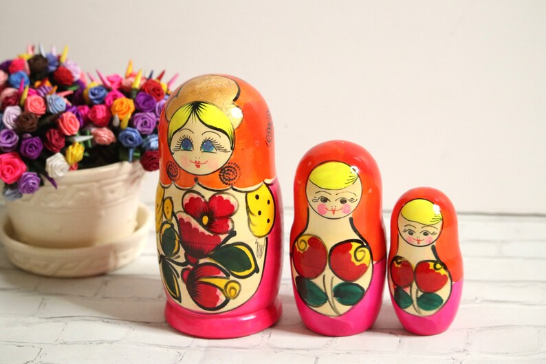 russian nesting dolls etsy