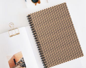 Lone Star Provisioning notitieboek met kenmerkende print – Texas Silhouette – herhalend patroon