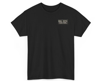 T-shirt met Lone Star Provisioning-logo | LSP T-shirt met cirkelvormige achterkant op de achterkant