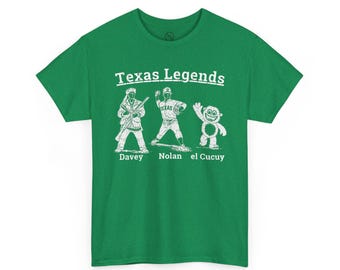 T-shirt Texas Legends | Davey Nolan el Cucuy