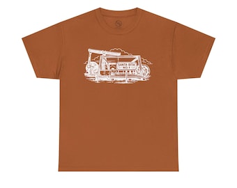 T-shirt met illustratie van de oliebron van Santa Rita | Vintage lijntekeningen | Football Gameday-T-shirt | Texas