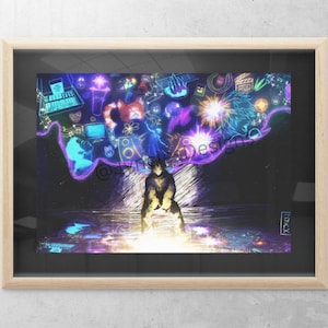The Space Between | Hand Drawn Wall Art | Printable Poster (Digital Download 18x12)