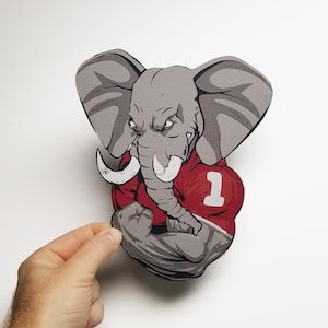ORIGINAL University of Alabama Football Mascot Papercutting
