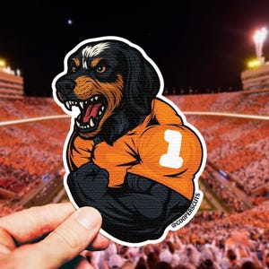 Tennessee Volunteers Football Vinyl Sticker