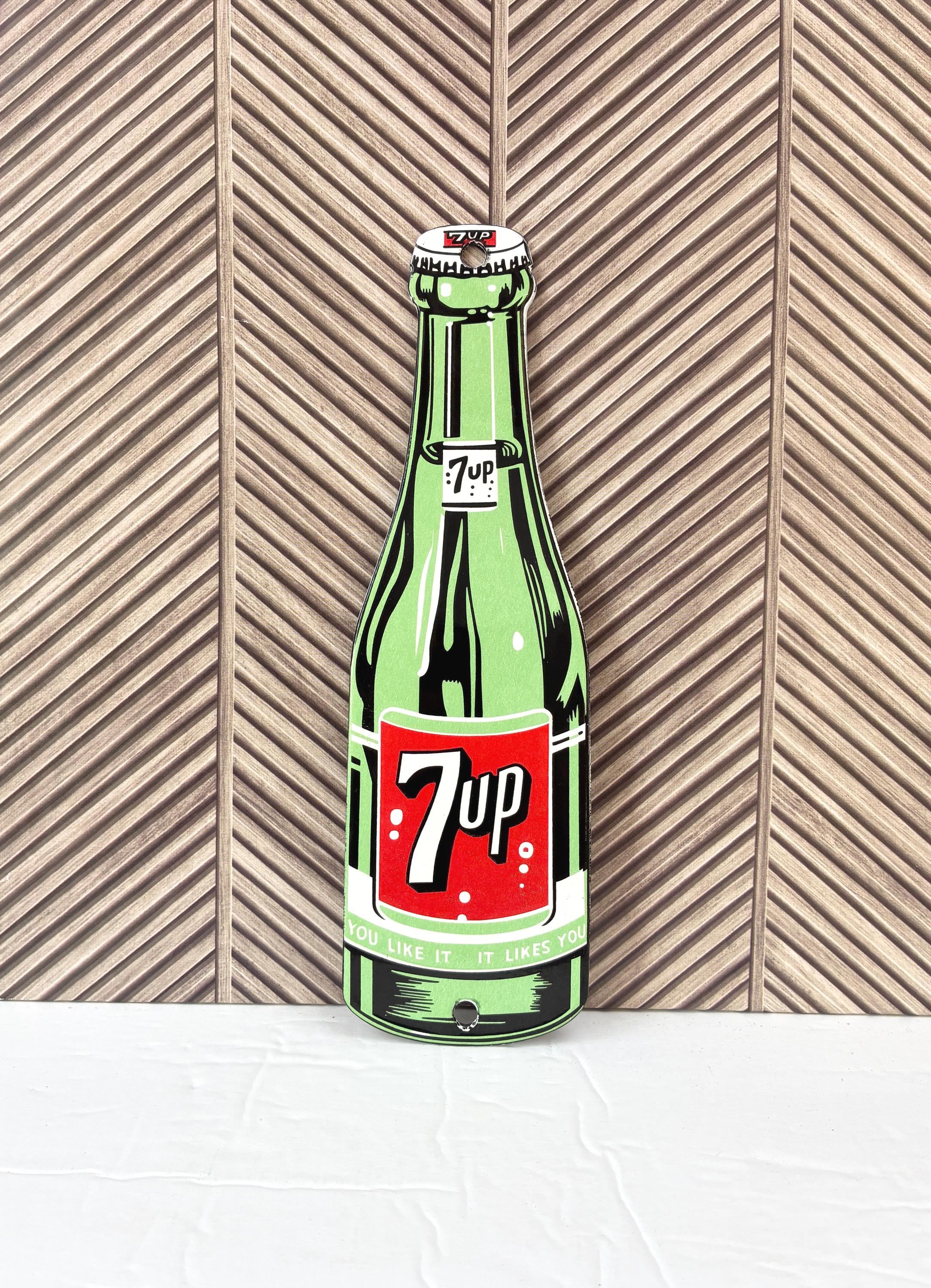 7up Porcelain Sign - Etsy