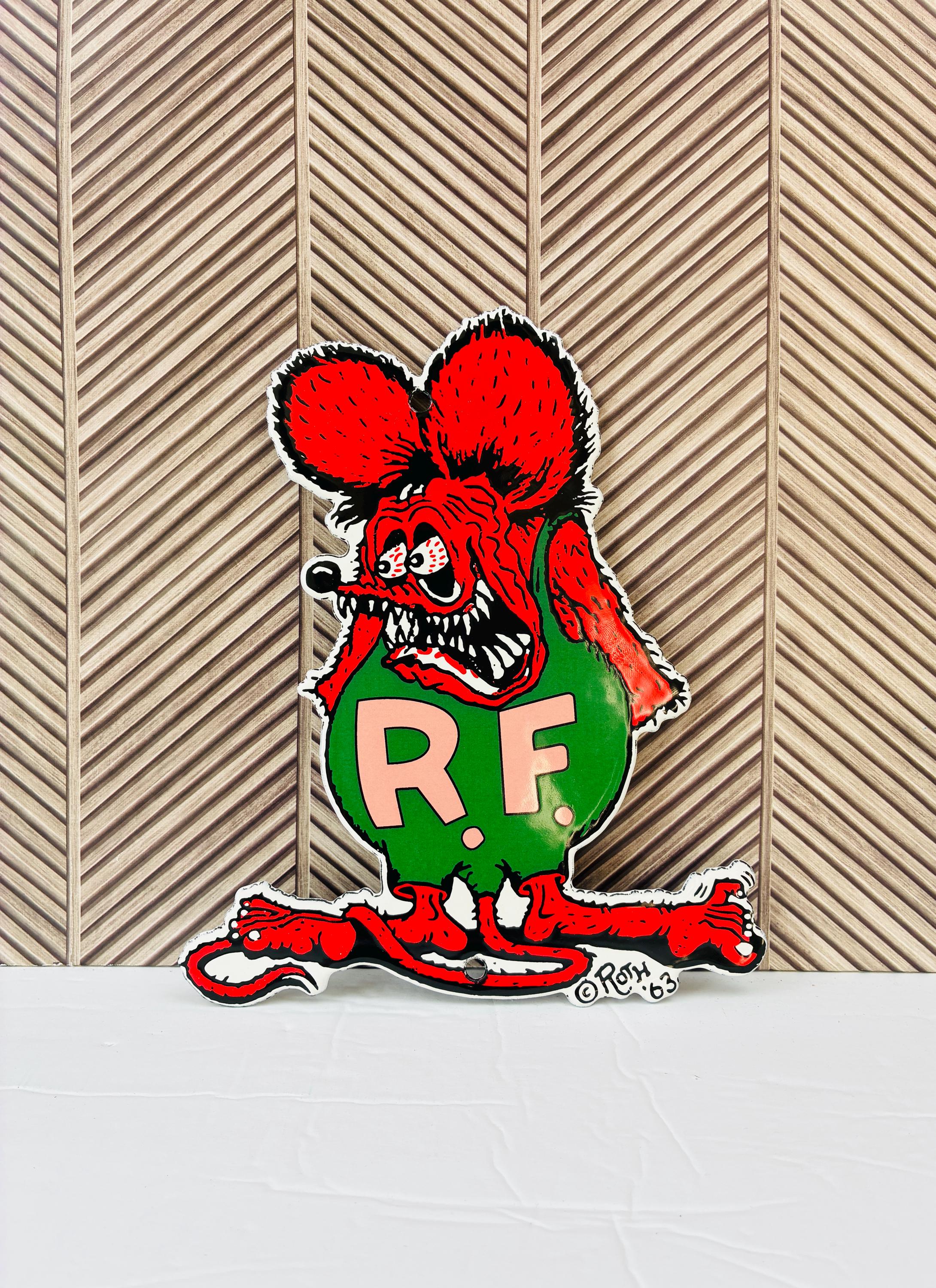 ラットフィンク　エドロス　ピンストライプ　50年代　ホットロッド Ed roth art rat fink - Etsy 日本