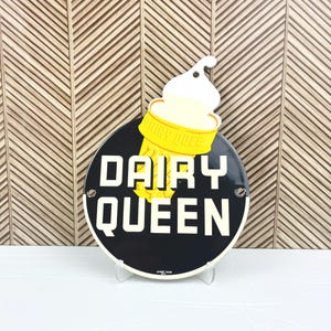 Vintage Dairy Queen Sign - Etsy