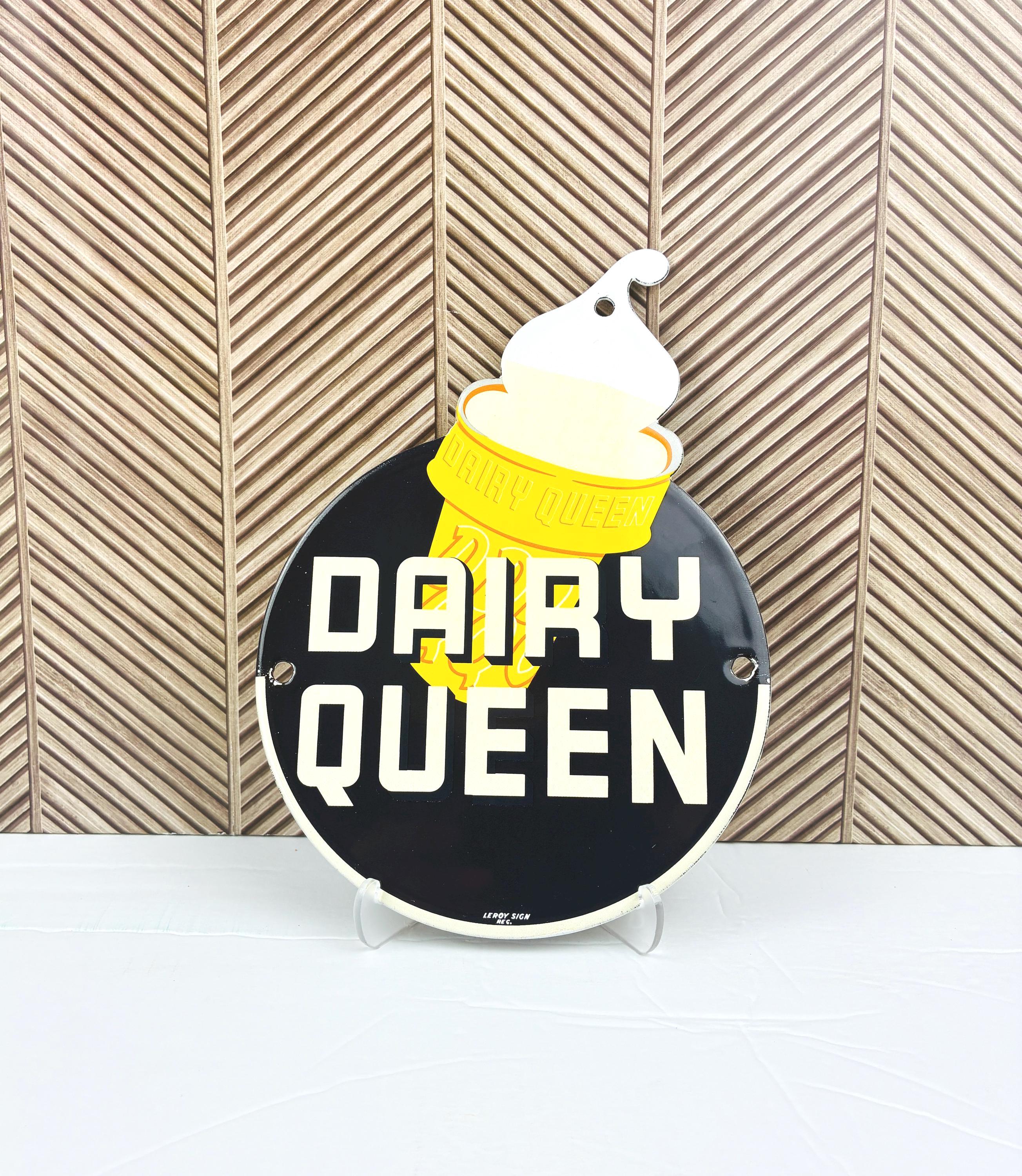 Vintage Dairy Queen Sign - Etsy
