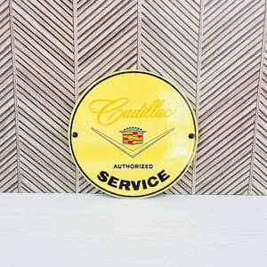 Vintage Porcelain Garage Signs - Etsy