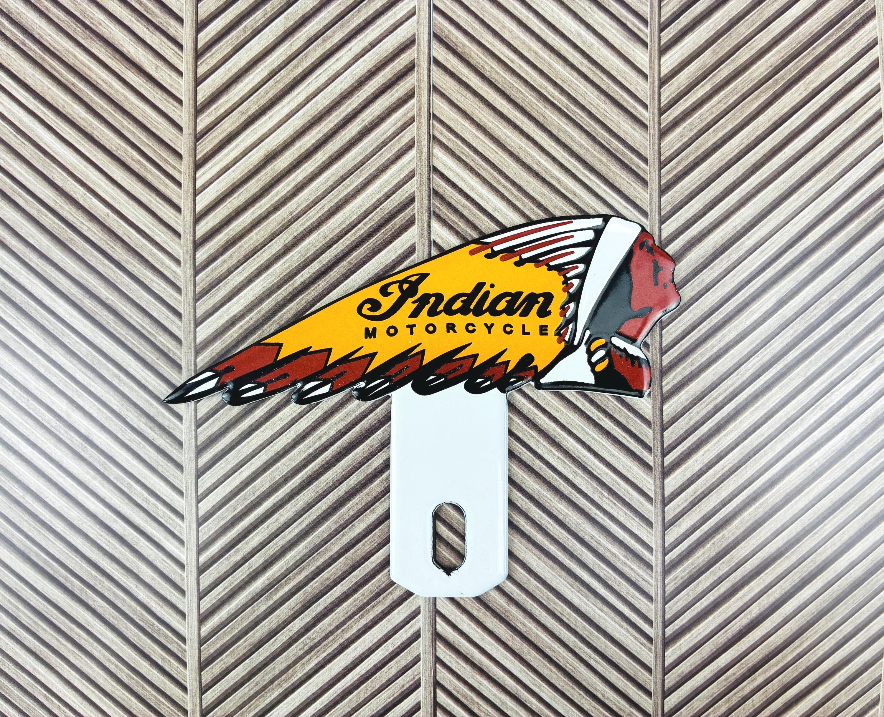 Vintage Indian Motorcycle Porcelain Signs - Etsy