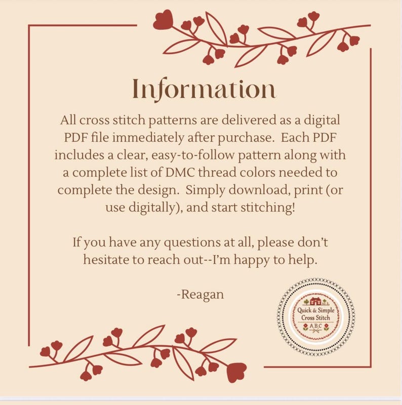 Hiking Essentials Cross Stitch Pattern (PDF) - Etsy