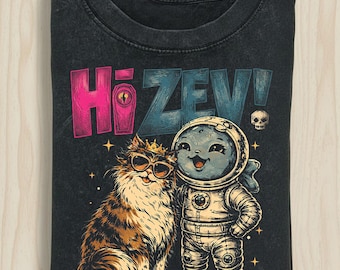 Dungeon Crawler Carl Hi Zev Shirt, Princess Donut & Mongo Retro Vintage T-shirt, Fantasy Book Reader Shirt, Bookish Merch, Comfort Colors