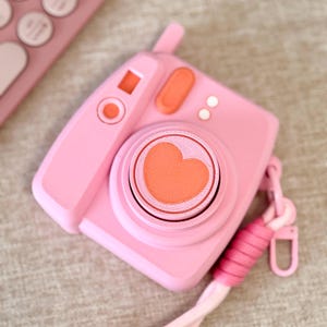 Llavero Life Cube Instax Clicker con colores pastel