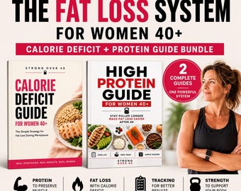 40歳以上の女性のための脂肪燃焼システム｜カロリー制限と高タンパク質ガイド（デジタルダウンロード）