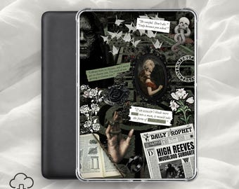 Dramione Kindle Insert / Inspirado en Manacled, estética de romance oscuro, decoración gótica para lectores, fanfic de BookTok / descarga digital
