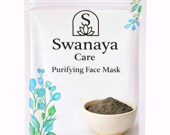 All-natural Neem Charcoal Purifying Powder Face Mask