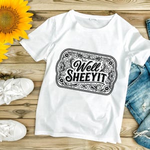 Funny Well Sheeyit Western SVG PNG, Southern Cowgirl Humor Buckle Design, Tooled Leather Style for Laser Engraved Hat Patch File
Well Sheeyit SVG PNG, Funny Southern Saying Western Belt Buckle Design, Laser Engrave Leather Hat Patch Cut File
Well Sheeyit PNG Sublimation, Southern Slang Quote T-Shirt Design, Funny Retro Grunge Graphic, Country Sayings Digital Download
Well Sheeyit PNG: Funny Retro Font, Southern Humor (Digital Download
