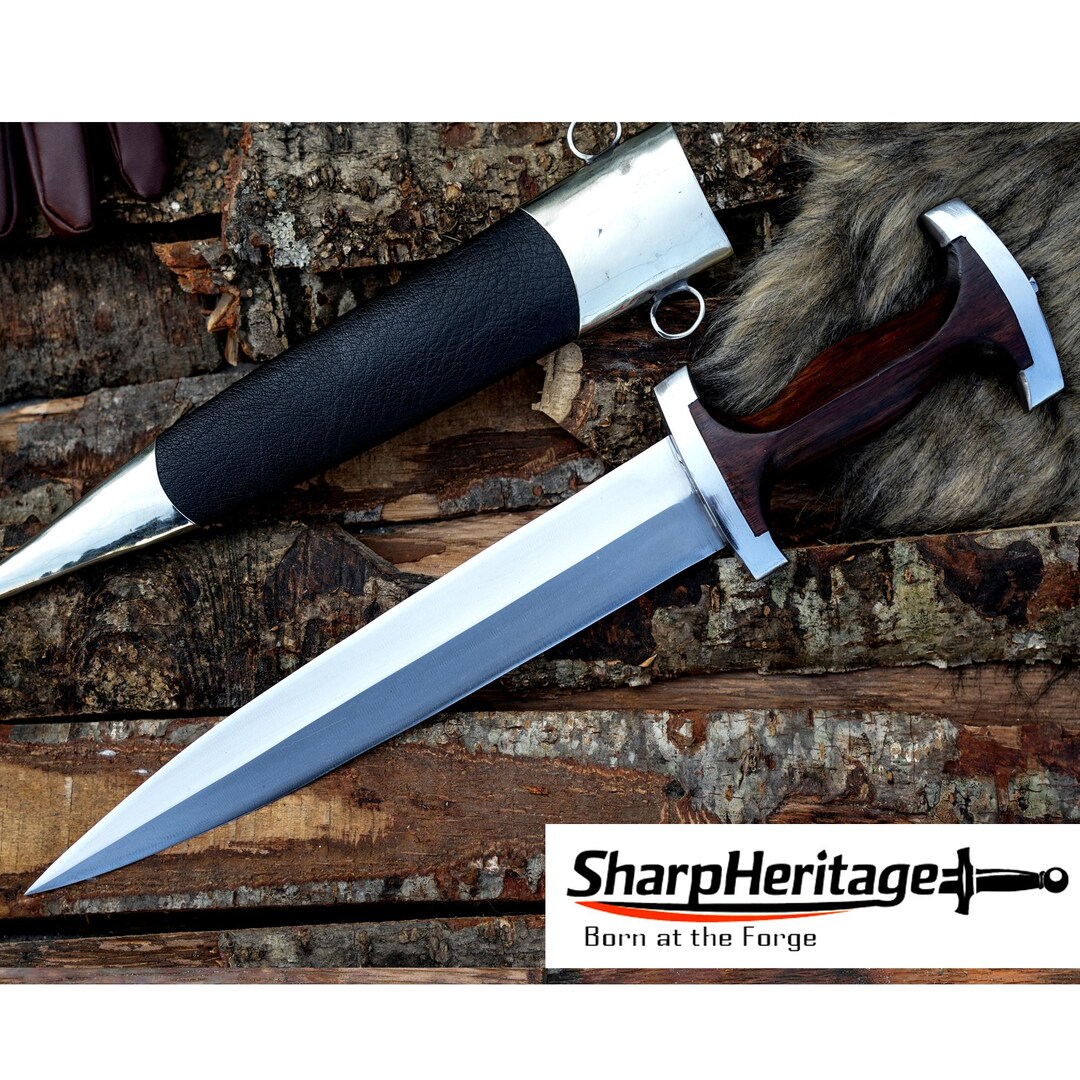 20th Century Service Dagger Replica / Hand Forged Carbon Steel ...