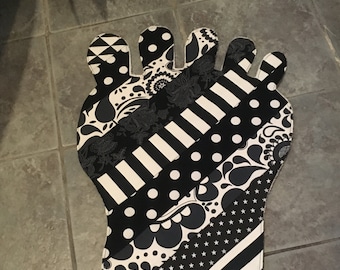 Patrón de costura en PDF para alfombra de baño con forma de pie: Apto para principiantes