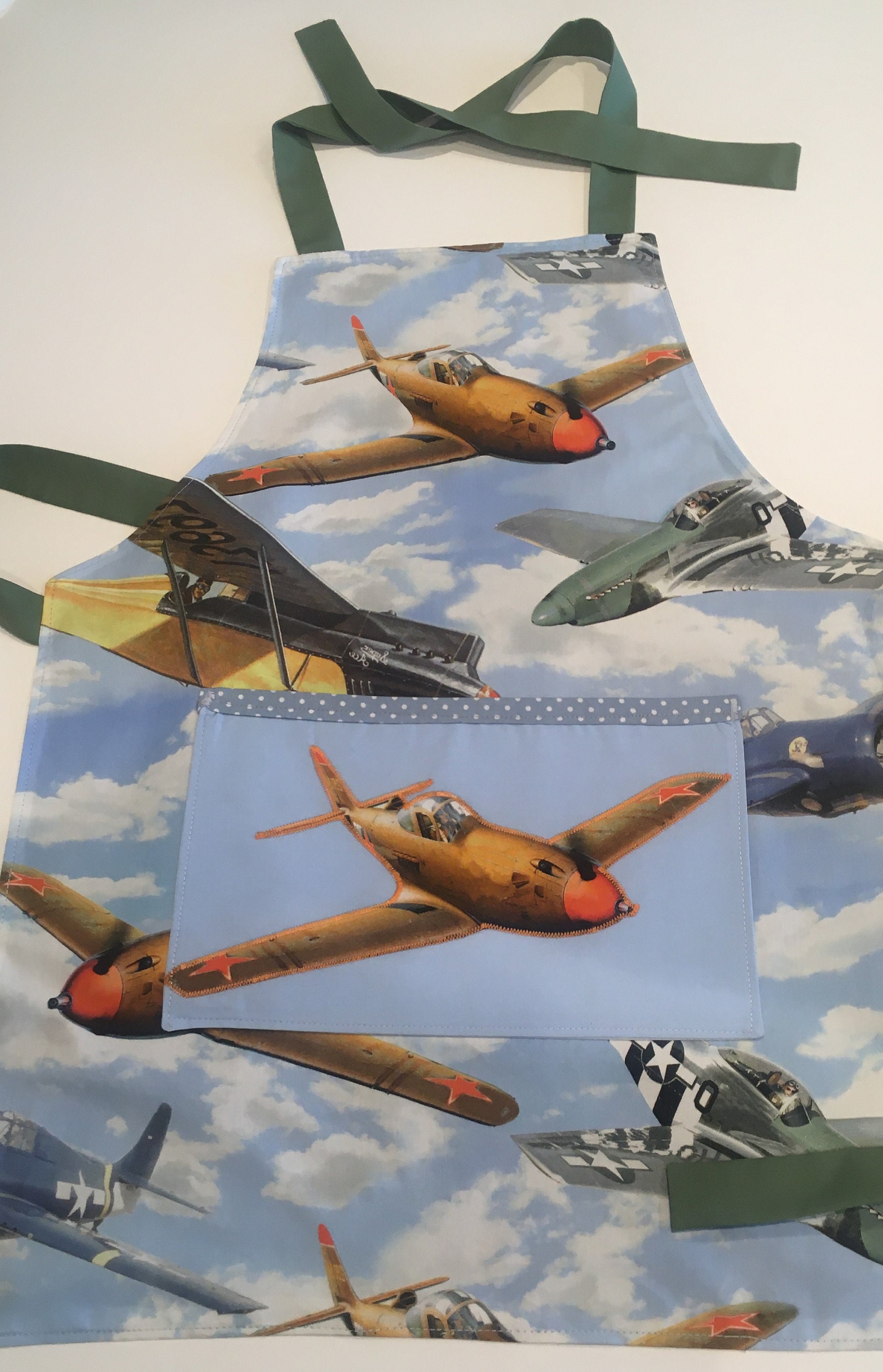 puffin kid's apron pdf sewing pattern (4 sizes) - etsy... Child's Apron PDF Sewing Pattern - Etsy