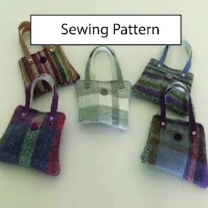 Scented sachet PDF pattern and tutorial  Lavender bags   Drawer freshener