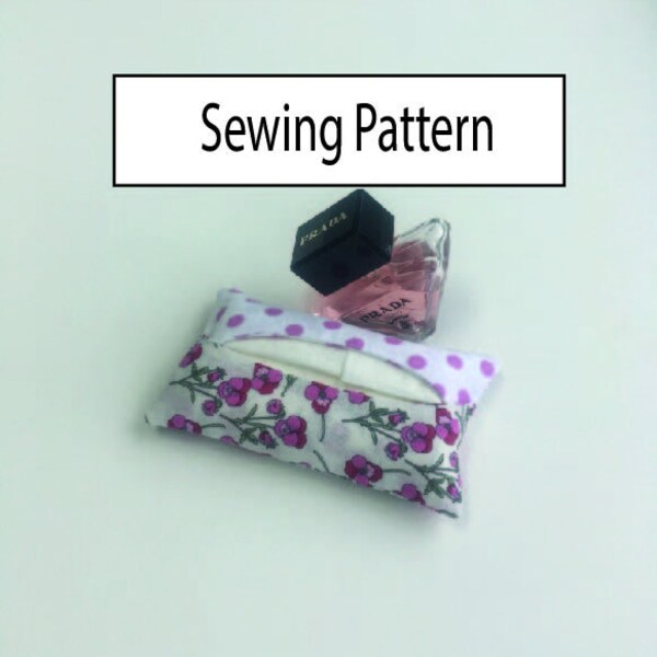 Curved Tissue Holder PDF Easy Sewing Pattern