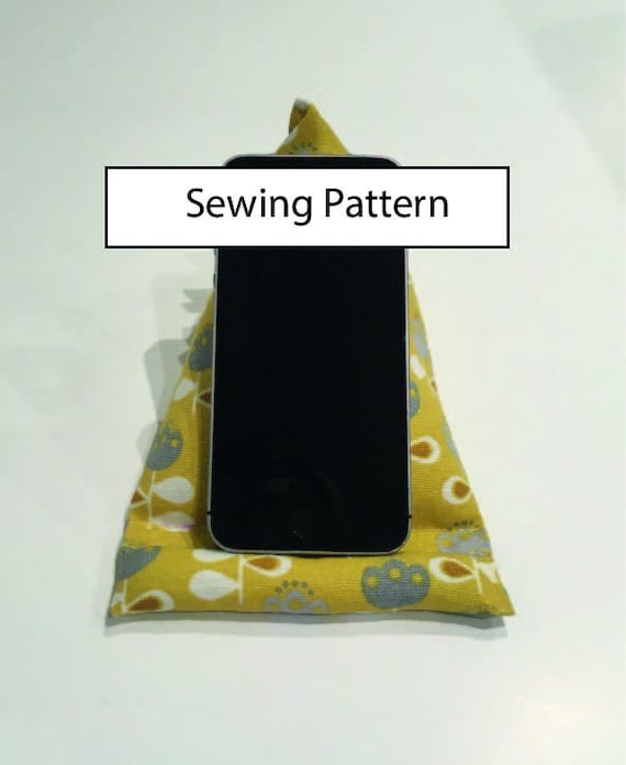 Phone Pillow mobile phone stand Sewing PATTERN