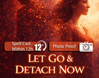 Let Go Spell, Cord Cutting Ritual, Emotional Detachment, Energy Cleanse (Digital)