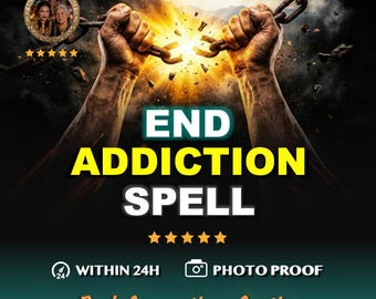 End Addiction Ritual - Break Bad Habits / Sobriety & Self-Control / Reclaim Your Power / Ancient Andean Purification Magic