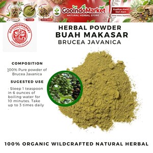 PURE POWDER of  Brucea Javanica Organic WildCrafted Natural Herbs