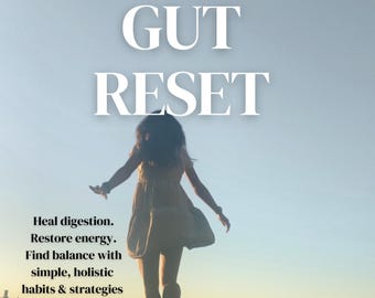 Guida di 30 giorni per il ripristino dell'intestino / Piano alimentare antinfiammatorio, cura la digestione (download digitale)
